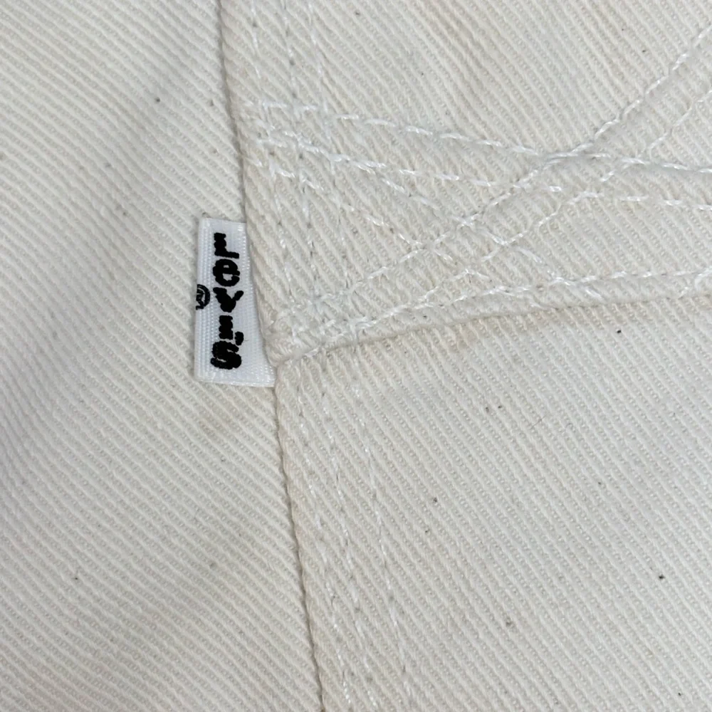 Vintage 70s Levi’s Flared Pants Men’s 30x30 Cream White Tab‎ Style 2214-4156